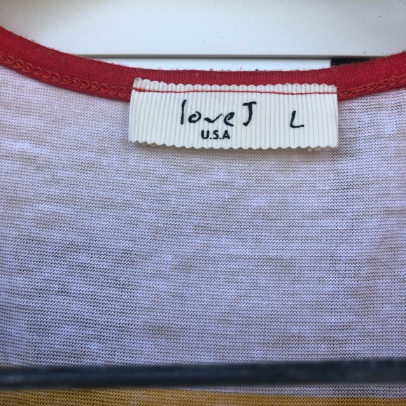 Amazing striped dress! Colors are fabulous! Curves body w slit on one side ! - Picture 4 of 5